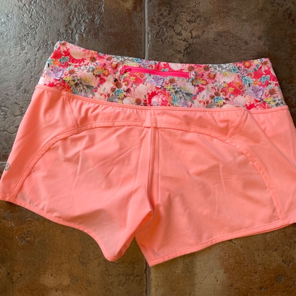 LULULEMON FLOWABUNGA TOP + SHORT SET SZ 6 [SUPER RARE] - Picture 5 of 5